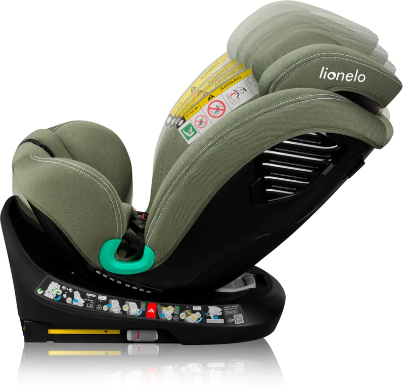 Автокрісло Lionelo Bastiaan One i-Size GREEN OLIVE